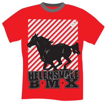 HBMX Horse Red